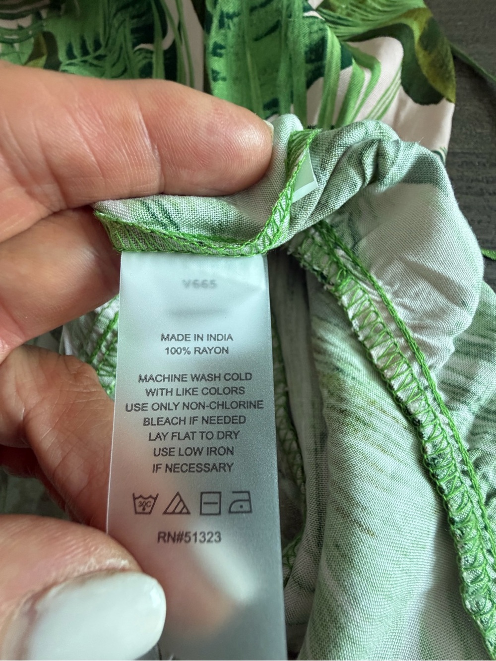 Vince Camuto Green and Pink Tropical Halter Maxi Dress - Picture 13 of 13